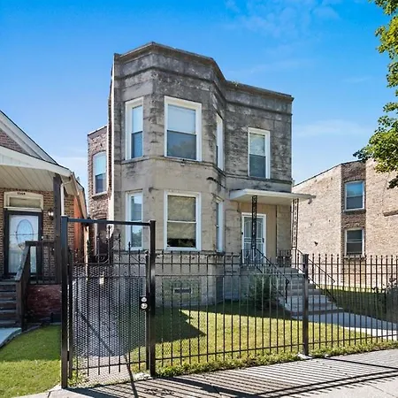 Newly Rehabbed Greystone With 2 Private Apartments, Backyard, Garage, Laundry, Close To Expressway