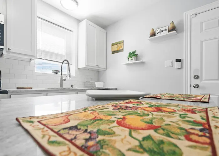 Apartment Newly Rehabbed Greystone With 2 Private Apartments, Backyard, Garage, Laundry, Close To Expressway