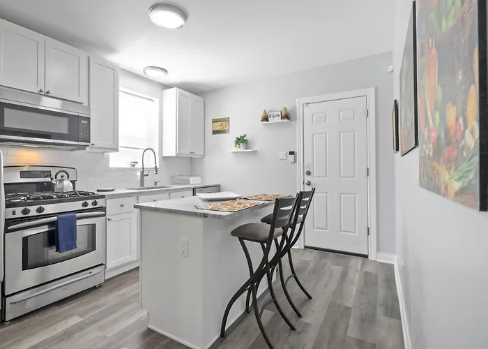 Newly Rehabbed Greystone With 2 Private Apartments, Backyard, Garage, Laundry, Close To Expressway * Chicago